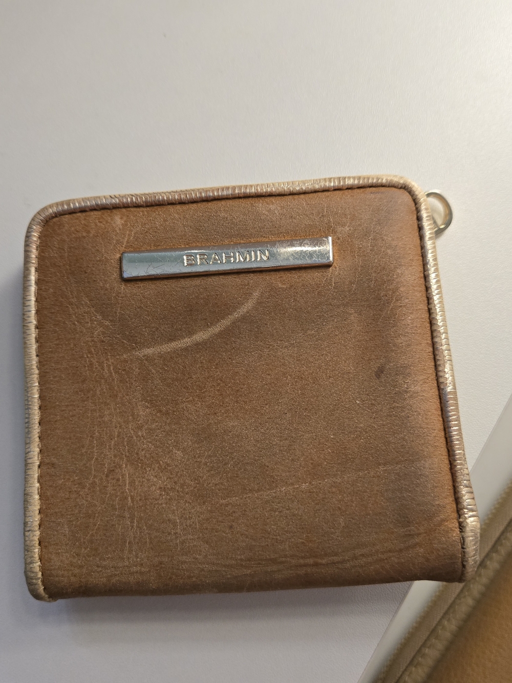 Brahmin Brown Leather  Wallet